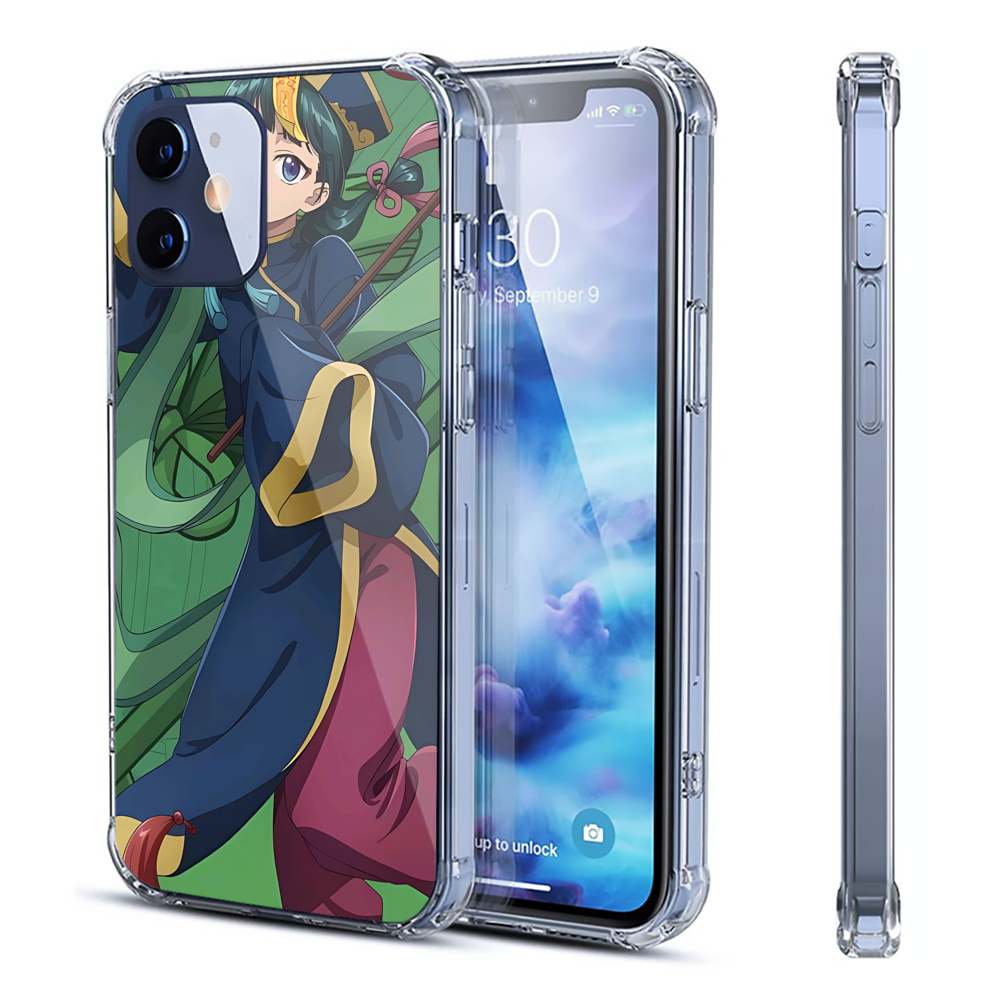（画像用） 薬屋のひとりごと The Apothecary Diaries 【iPhone 12シリーズ対応】透明スマホケース（クリアソフトケース）